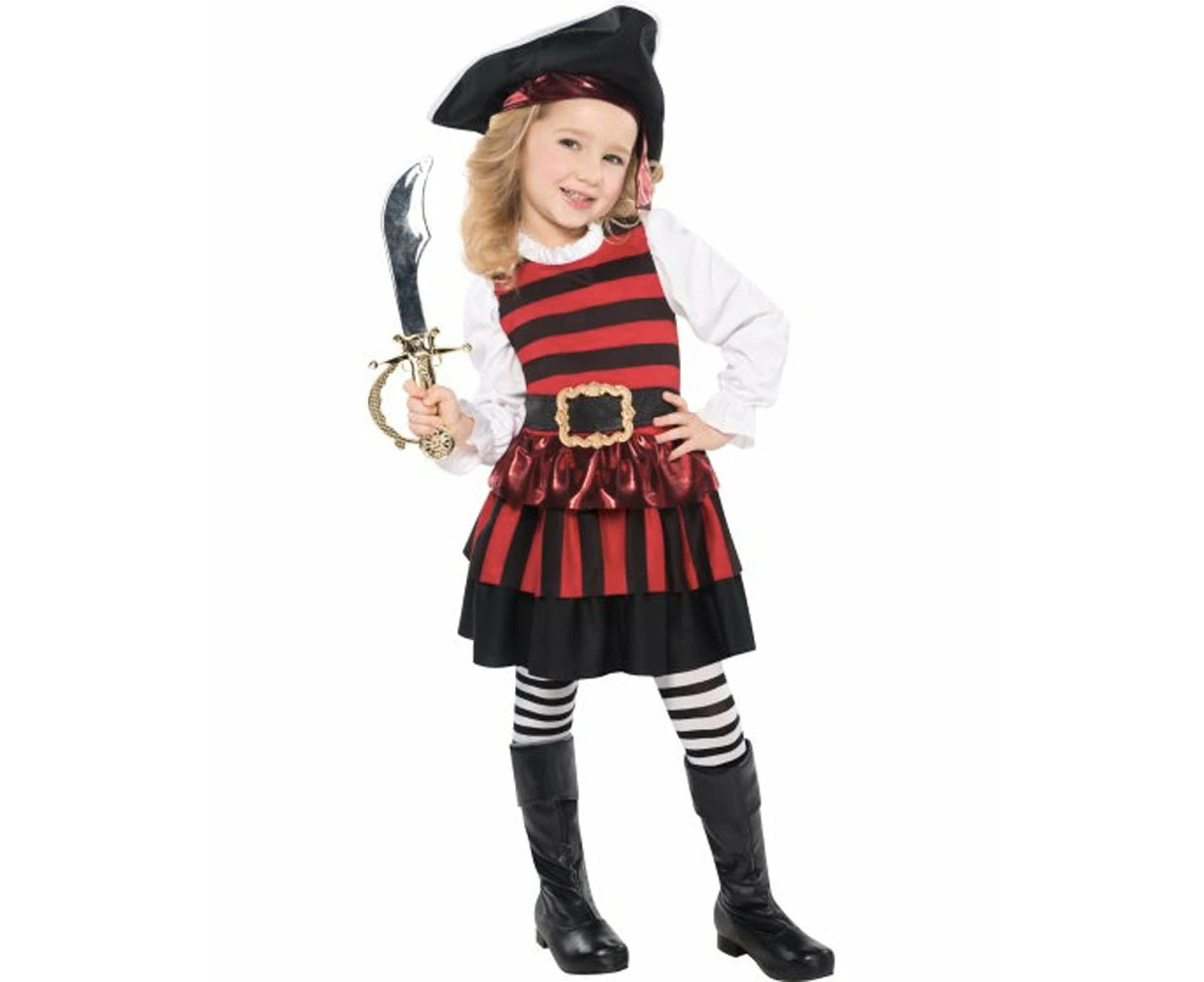 Costume Pirate Little Lass 4-6 Years