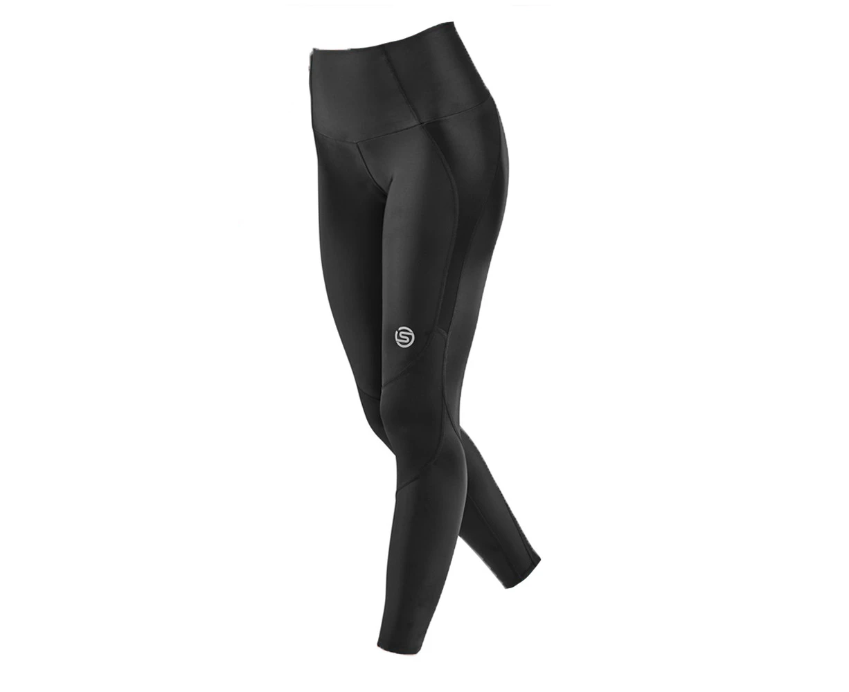 SKINS Compression Series-3 Womens Skyscraper Tights Black Fitness/Yoga/Sports