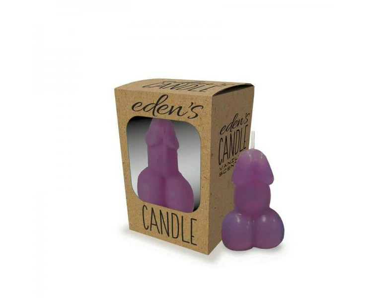 Eden's Penis Candle Eggplant