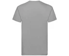 Fruit of the Loom Unisex Adult Super Premium Heather T-Shirt (Zinc) - PC5930