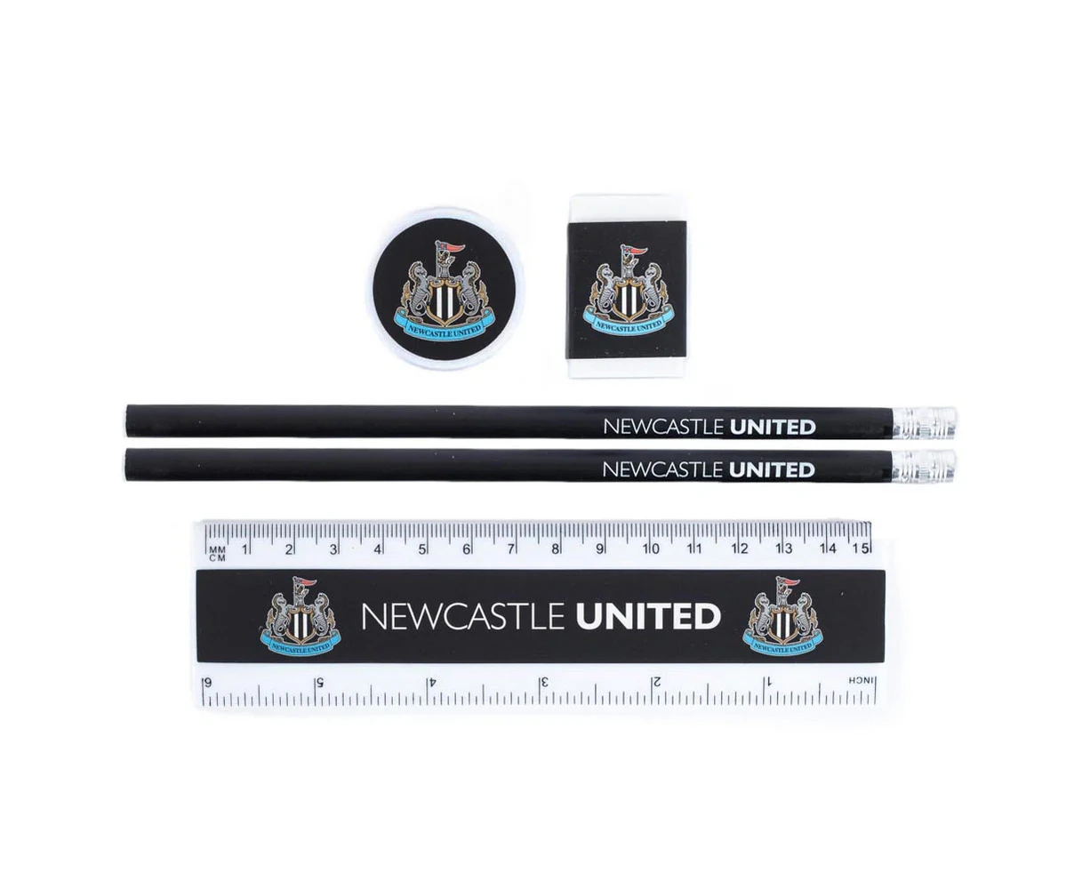 Newcastle United FC Stationery Set (Black) - BS4485