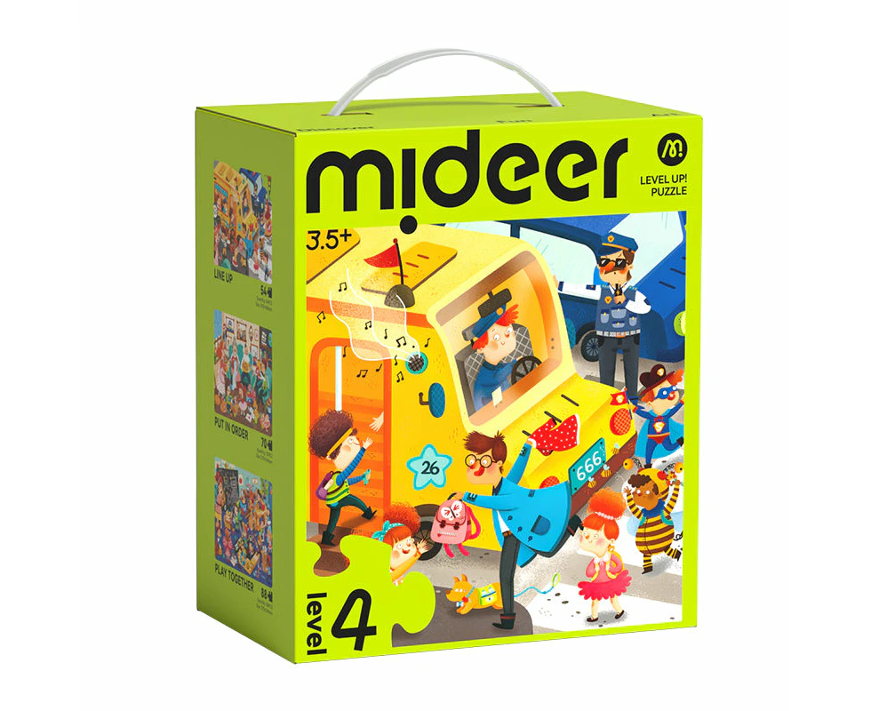 Level Up! Kids Puzzles with Storage Bags - Level 4: Baby Routine 54P - 88P