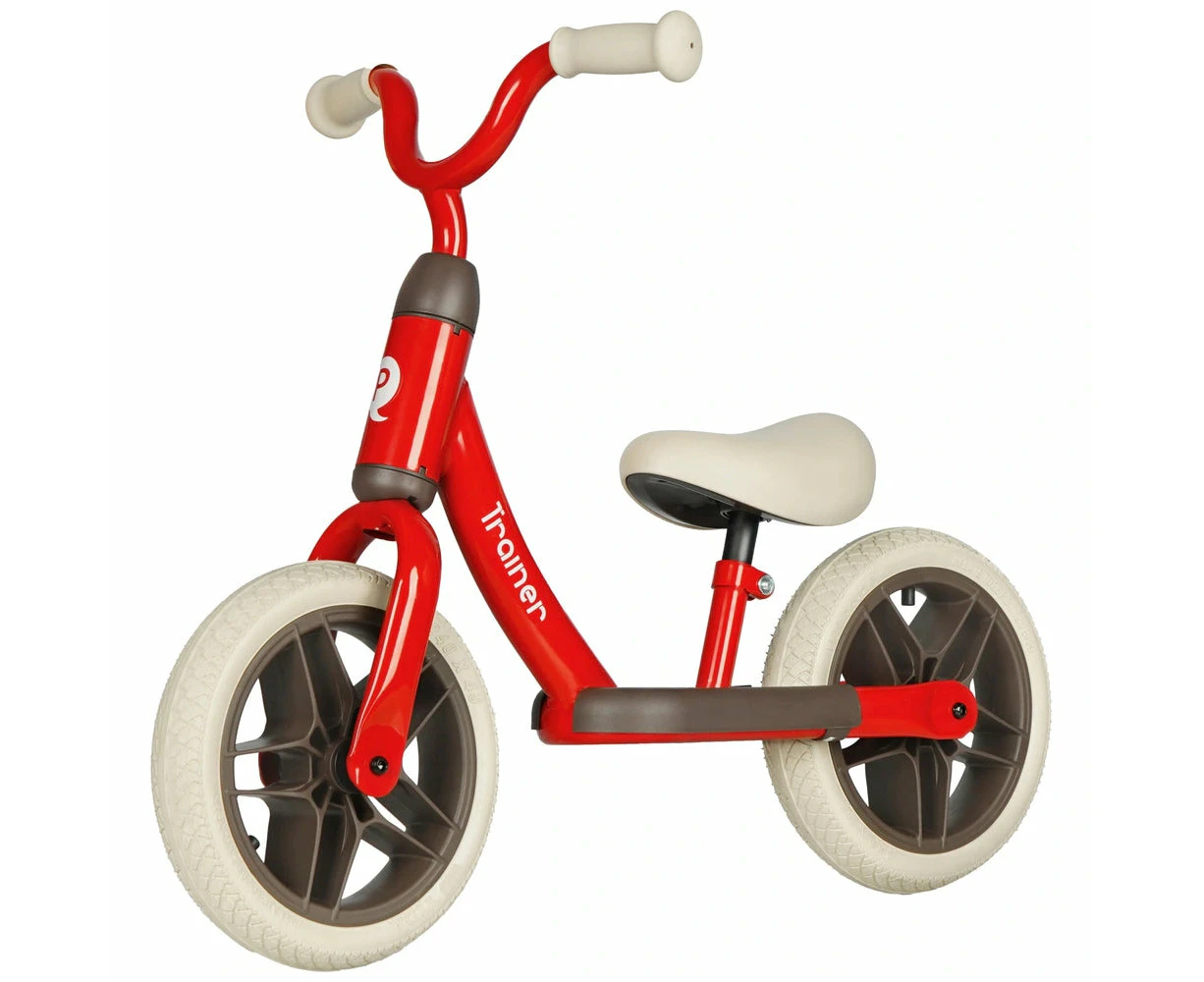 Red Balance Bike with Footrest 2Y+