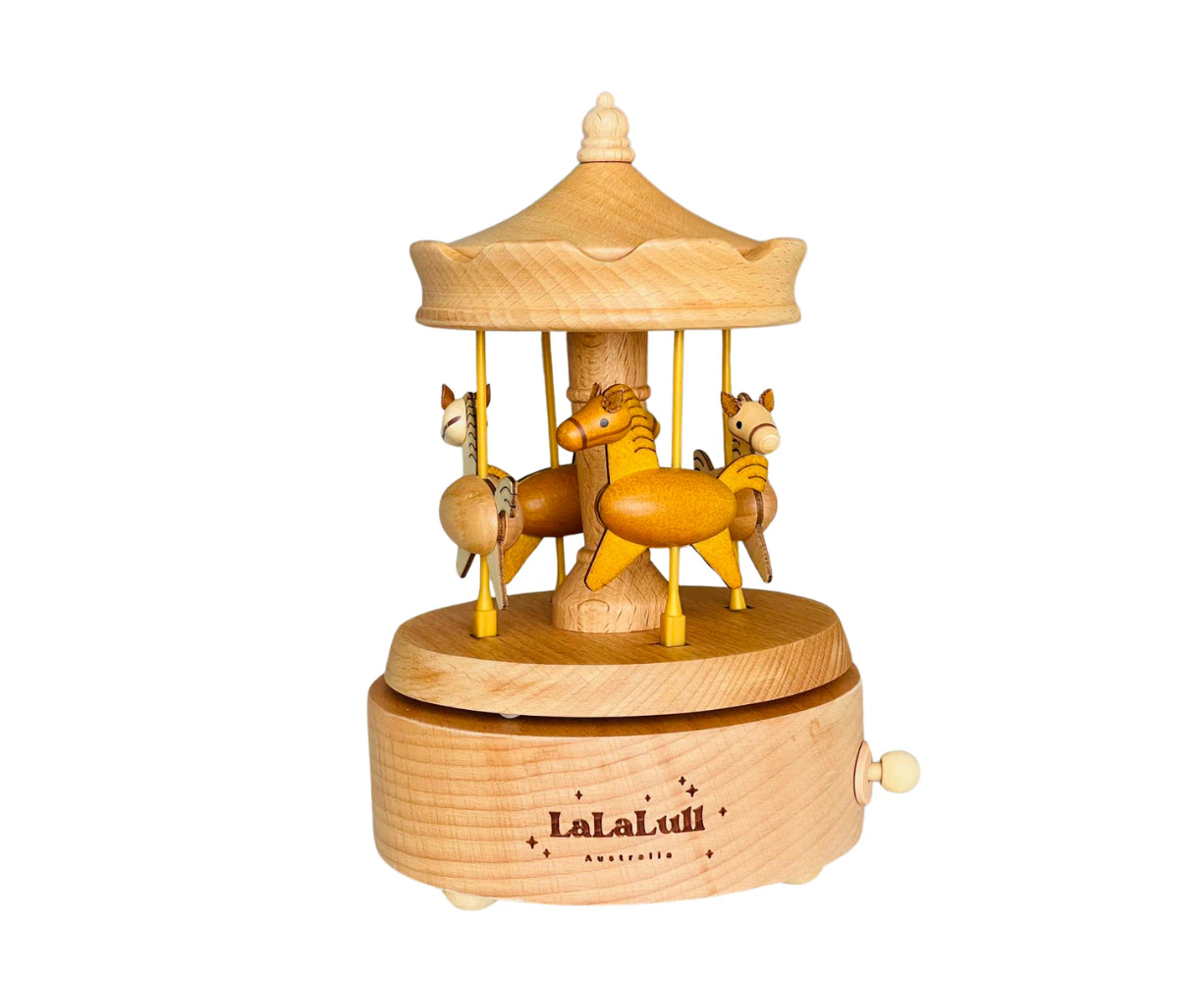 LaLaLull Australia(R) Carousel Music Box