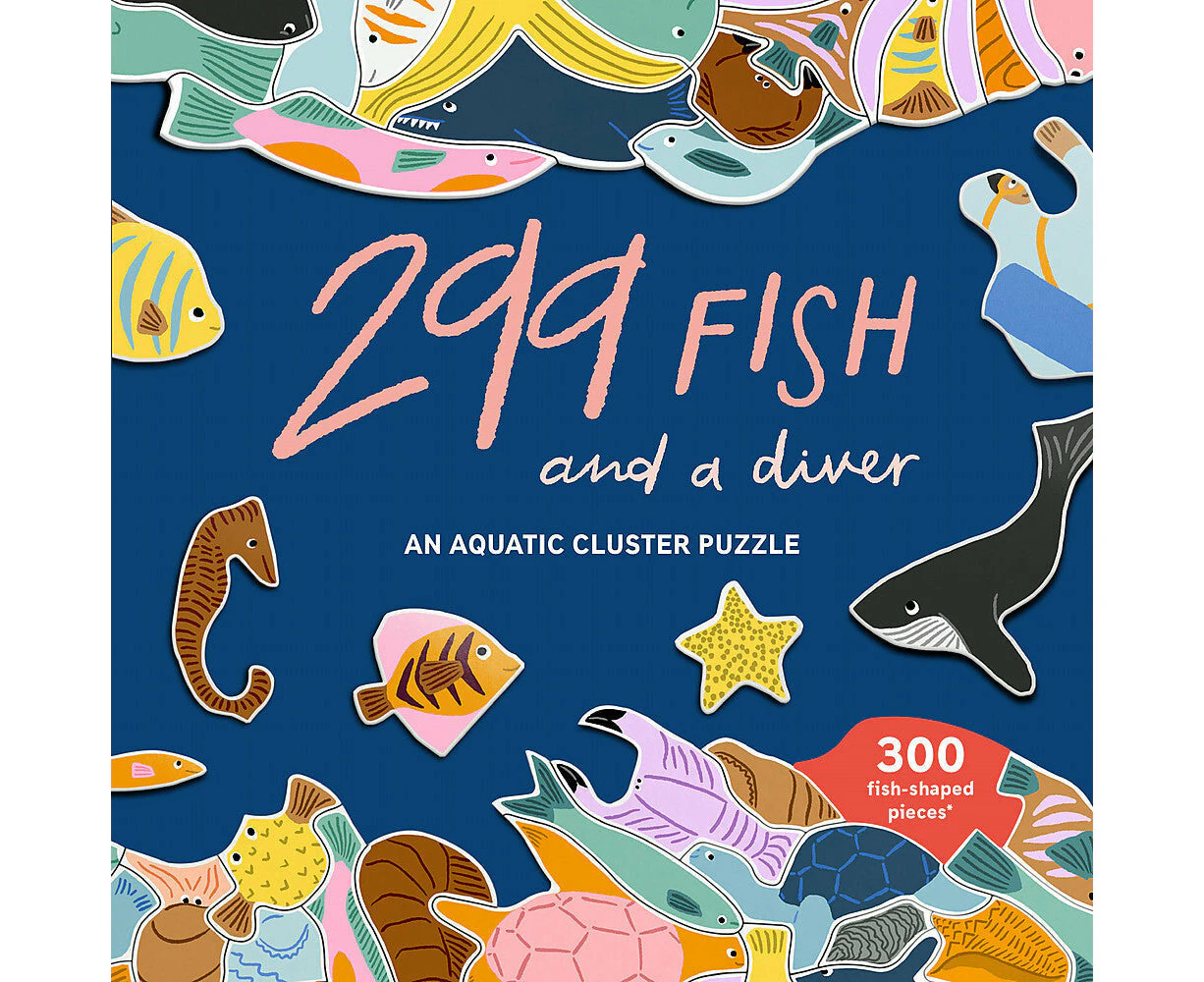 299 Fish (and a diver): An Aquatic Cluster Puzzle