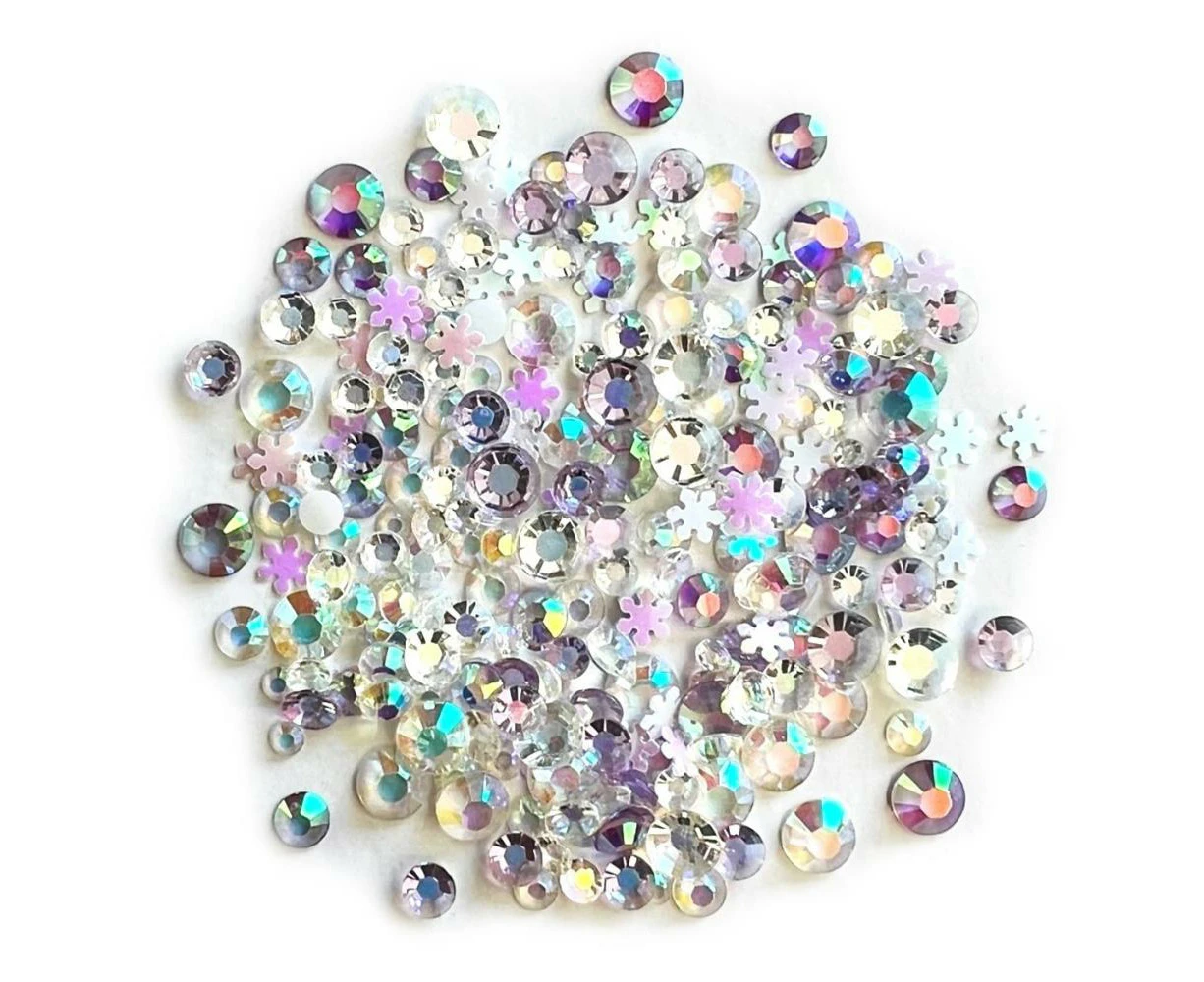 Buttons Galore Sparkletz Embellishment Pack 10g - Snowscape