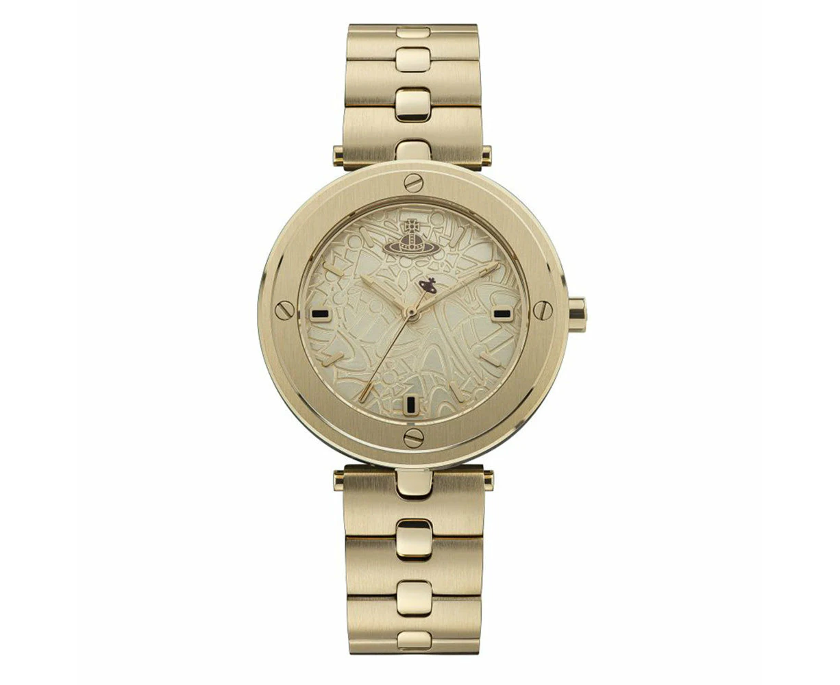 Vivienne Westwood Whitehall 34mm Gold Watch