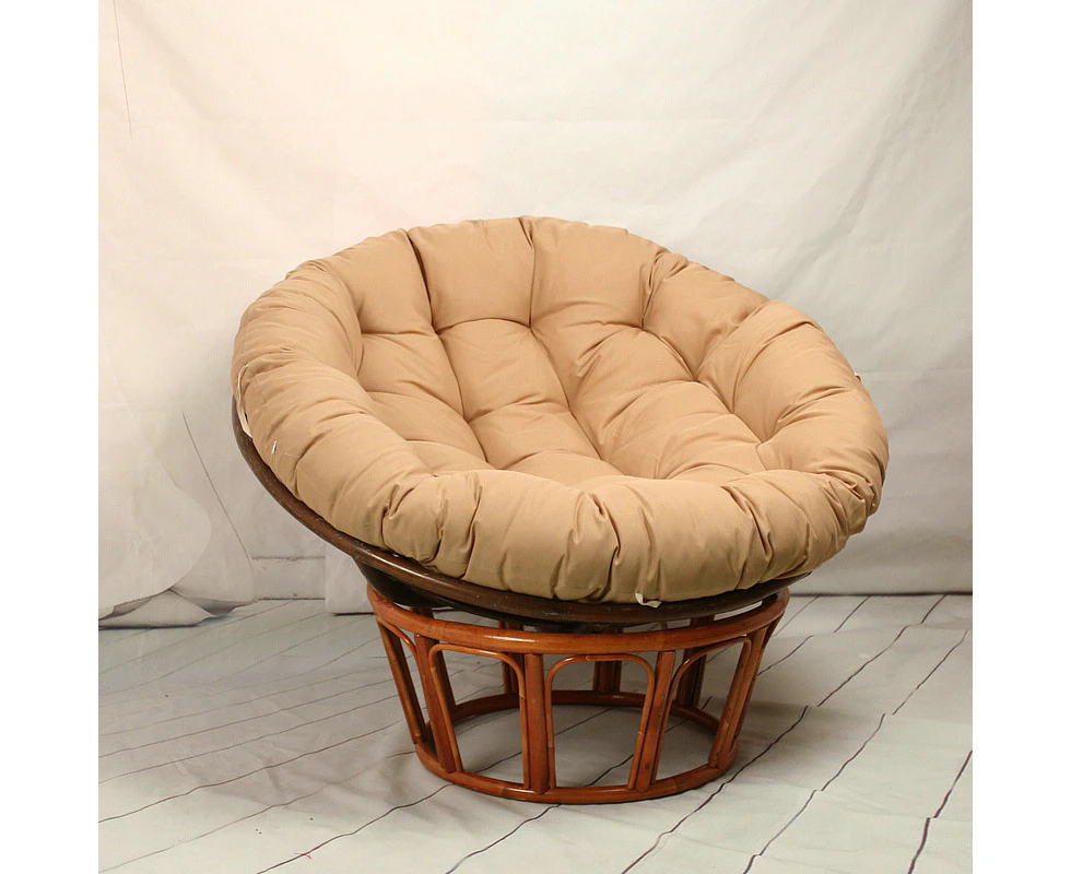 Round Chair Cushion, Thick Pearl Cotton Filled Swing Cushion, With Non-slip Belt, Suitable For Indoor/outdoor