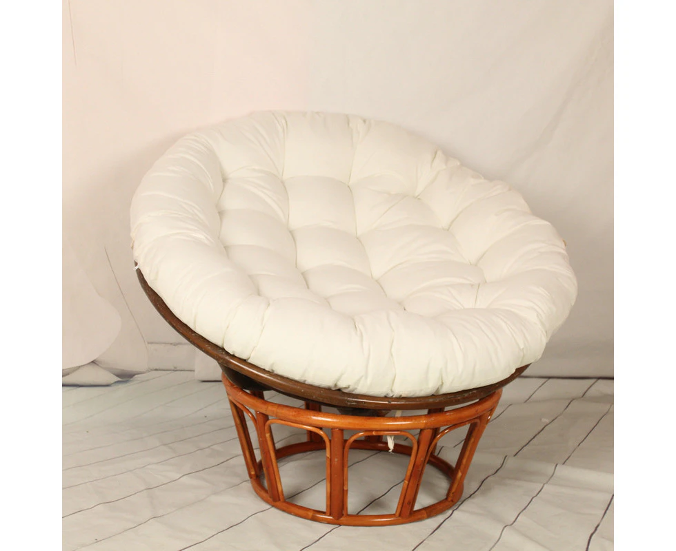 Round Chair Cushion, Thick Pearl Cotton Filled Swing Cushion, With Non-slip Belt, Suitable For Indoor/outdoor