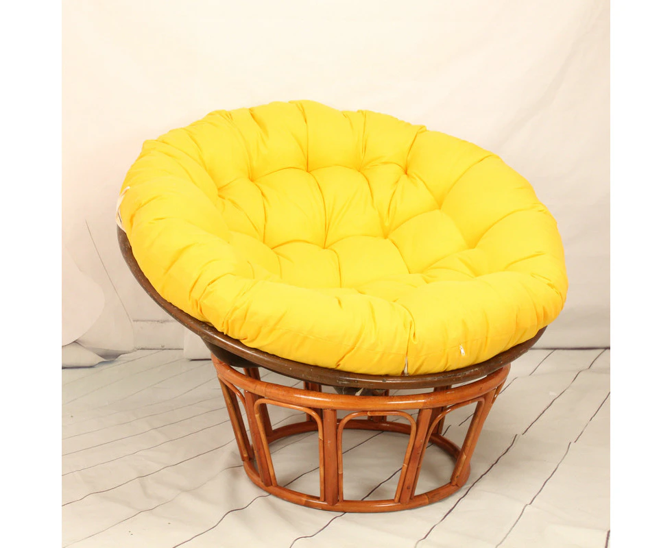 Round Chair Cushion, Thick Pearl Cotton Filled Swing Cushion, With Non-slip Belt, Suitable For Indoor/outdoor