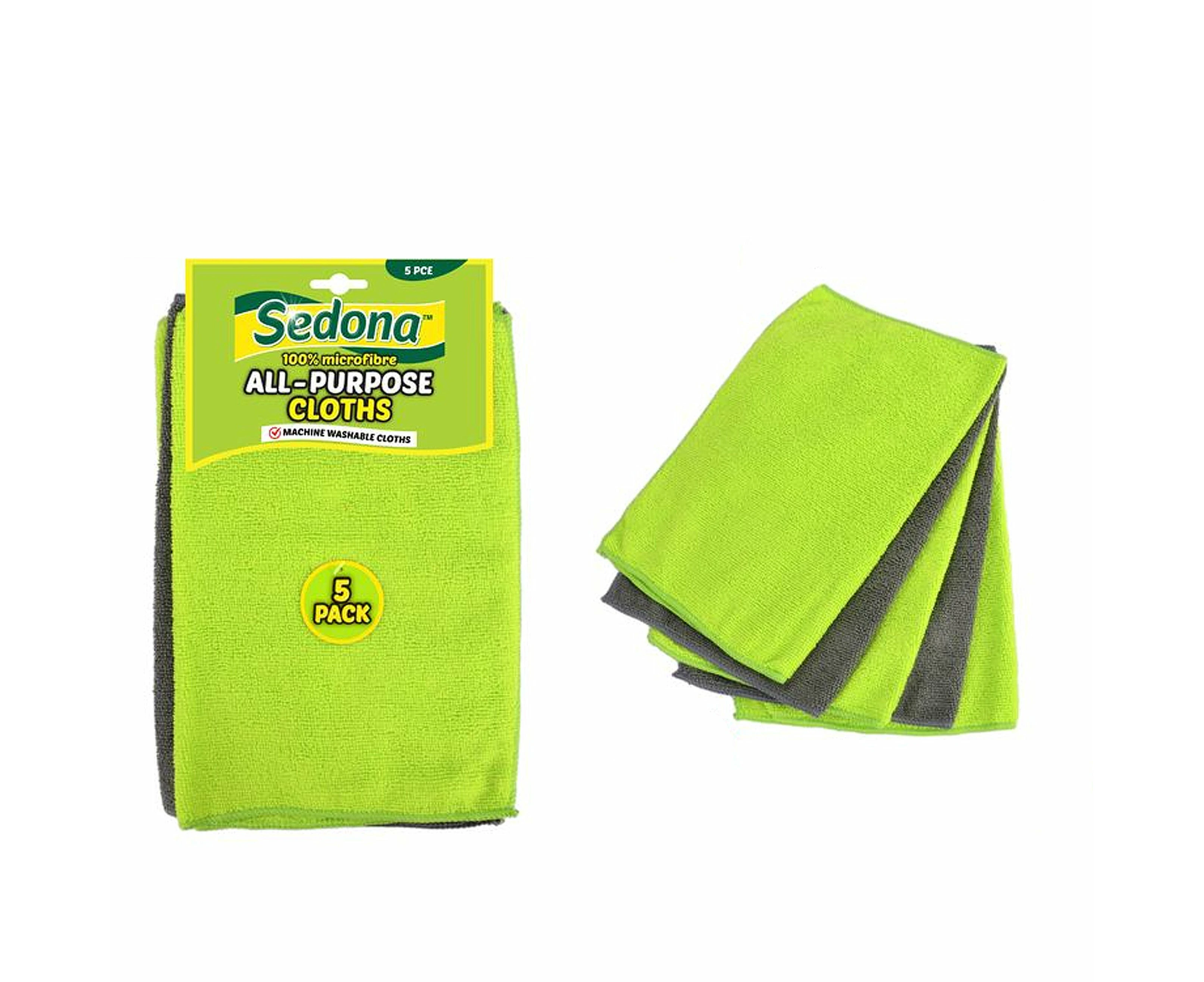 6pk Microfiber Mirofibre All Purpose Wonder Cloth Cleaning Machine Washable XL - 6pk (5pcs) Microfiber 30cm x 40cm