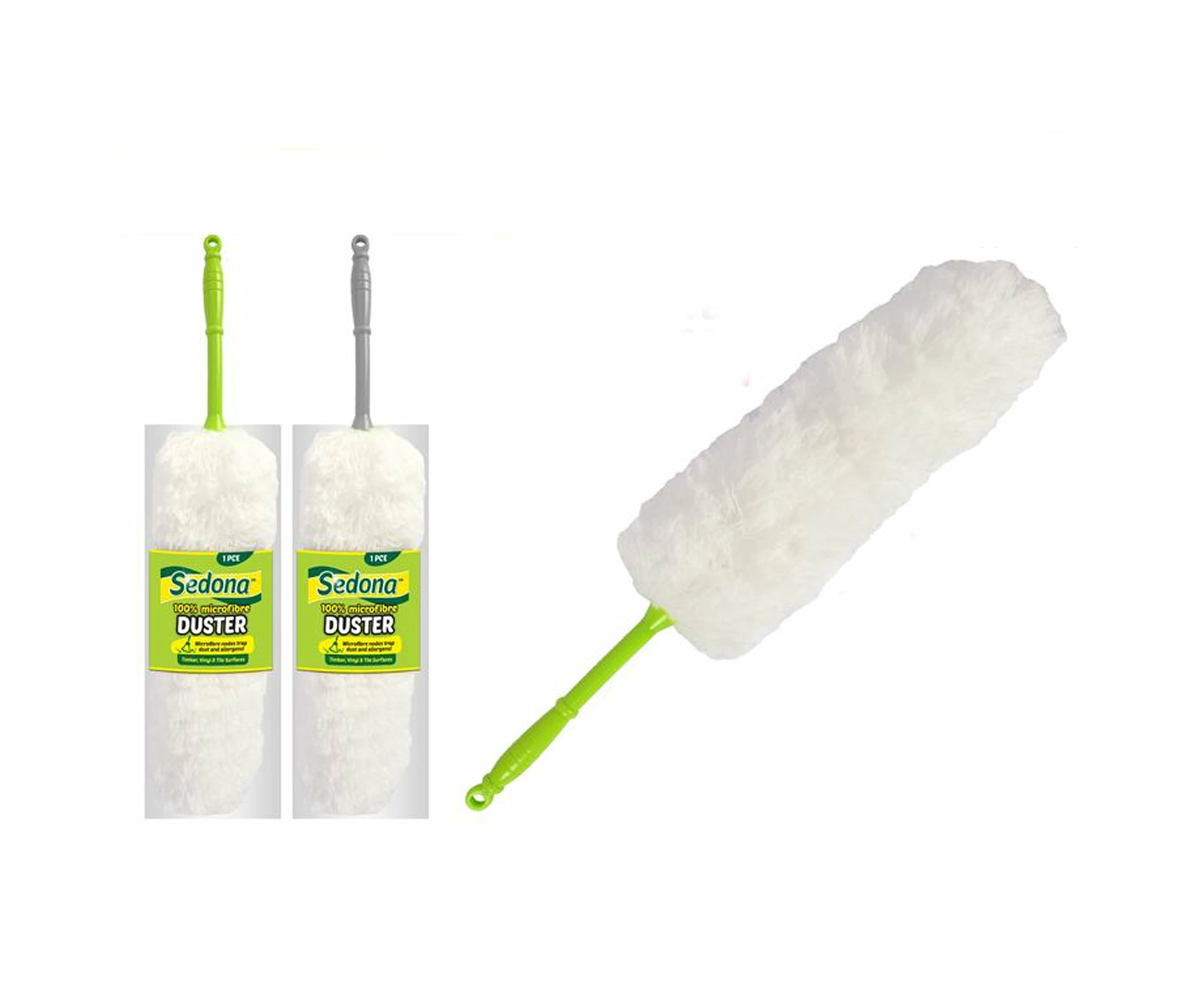 Microfibre Chenille Duster 100% Microfiber Blinds Extendable Washable Removable - Microfiber Duster