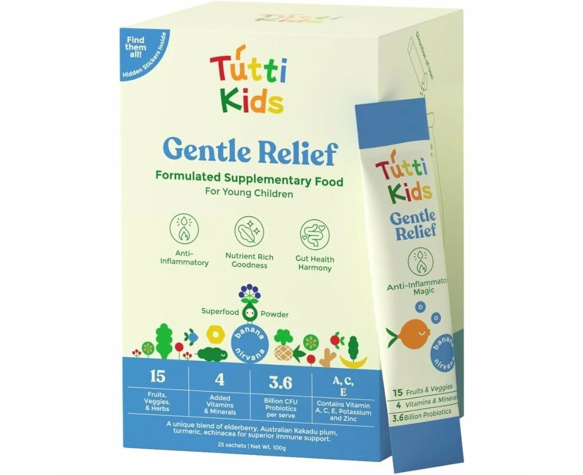 Tutti Kids Gentle Relief Sachets 100g