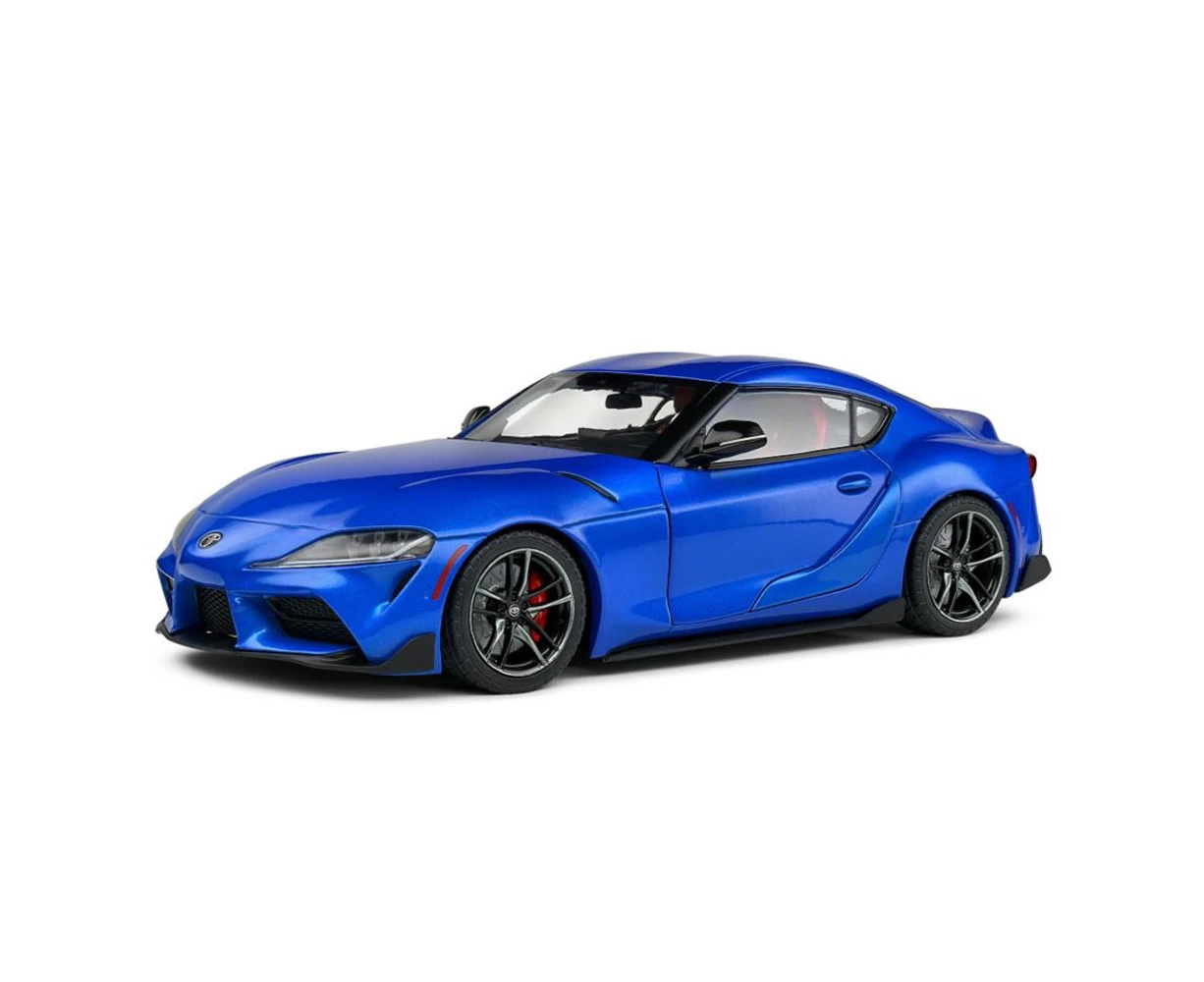 Solido 1:18 Scale Toyota GR Supra Blue 2021 Diecast Model Car