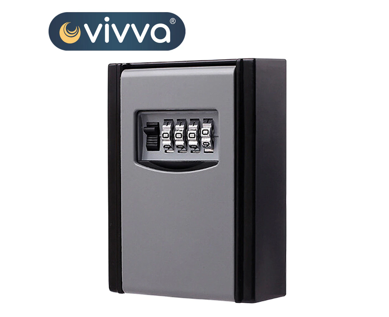 Vivva 4 Digit Outdoor High Security Wall Mounted Key Safe Box Code Secure Lock Storage