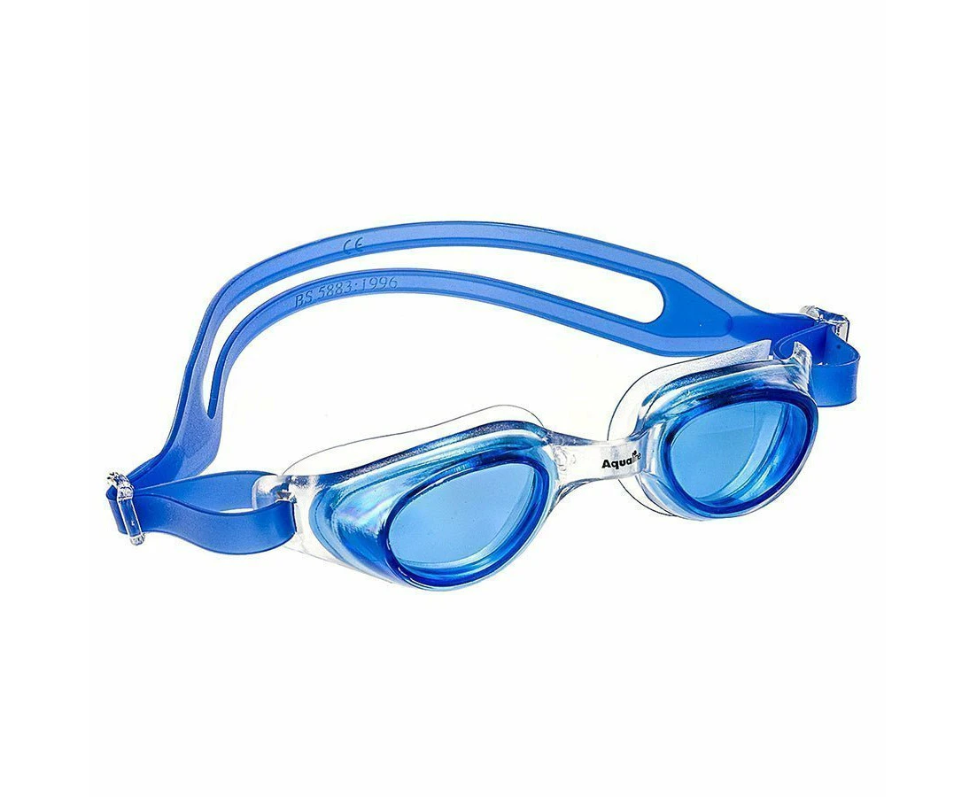 Aqualine Focus Youth Swimming Goggles Blue