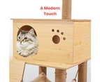 FLOOFI 130cm Wooden Cat Tree FI-CT-155-BJ