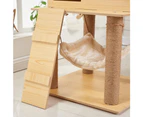 FLOOFI 130cm Wooden Cat Tree FI-CT-155-BJ