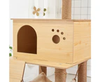 FLOOFI 130cm Wooden Cat Tree FI-CT-155-BJ