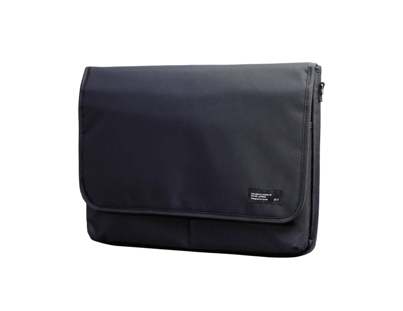 ST'9 L size 15.6/16 inch Black Laptop Sleeve Padded Shoulder Bag Travel Carry Case LATO