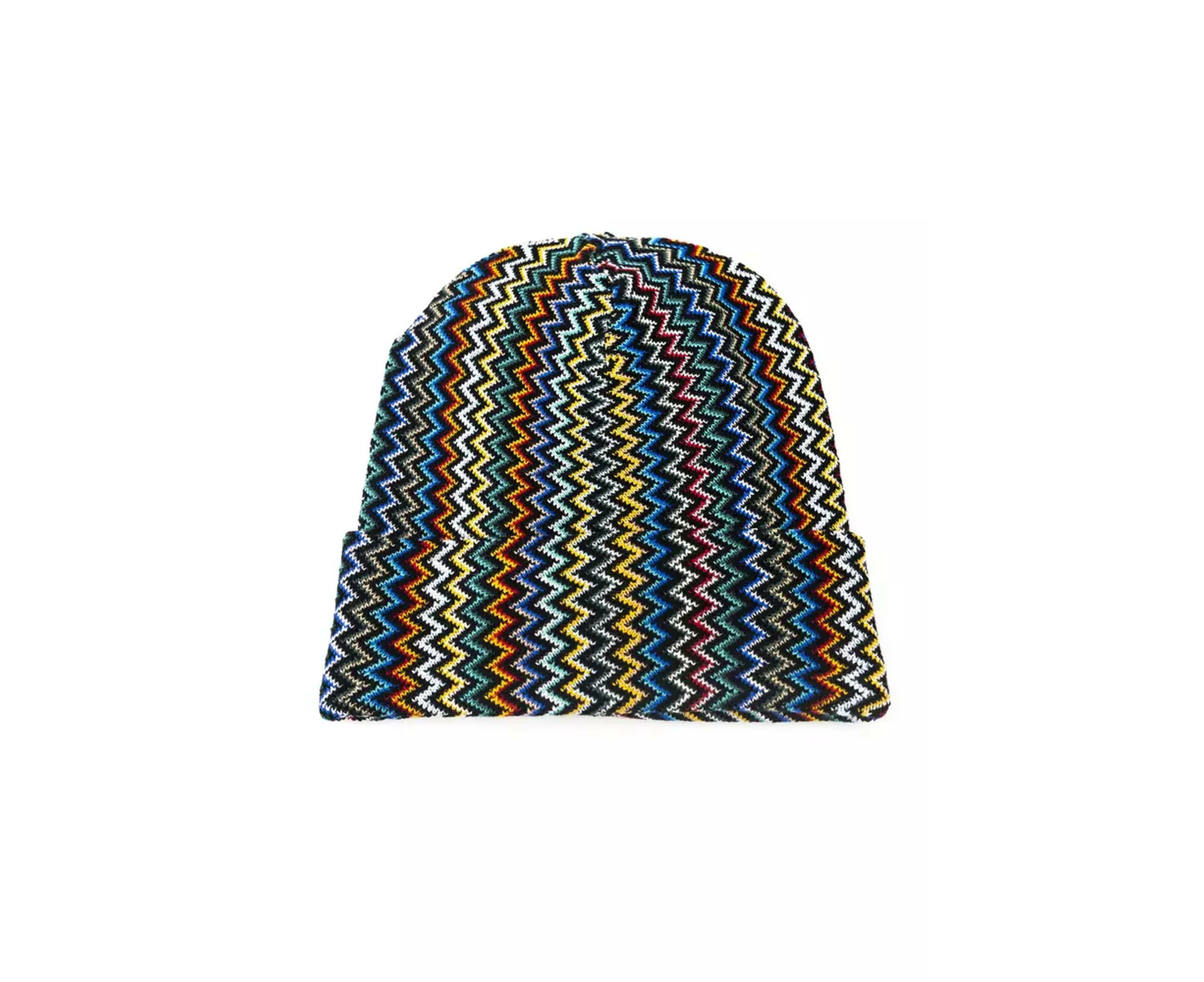 Missoni Geometric Fantasy Multicolor Wool Hat