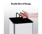 MIRAKLASS Sensor Bin 50L Narrow Silver Square MK-SB-110-JR