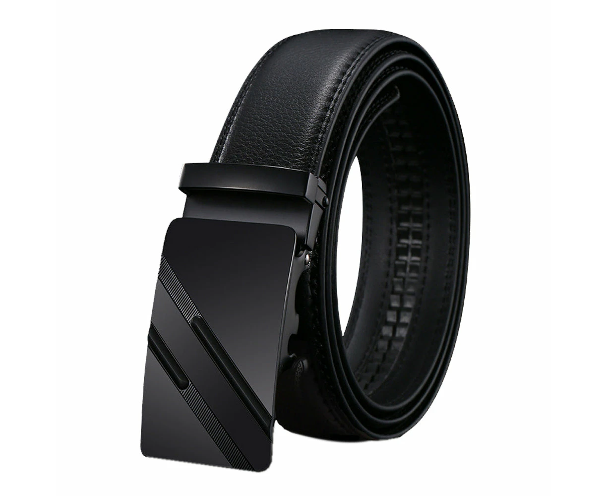 Men Luxury Leather Belt With Lock Buckle (style 03)