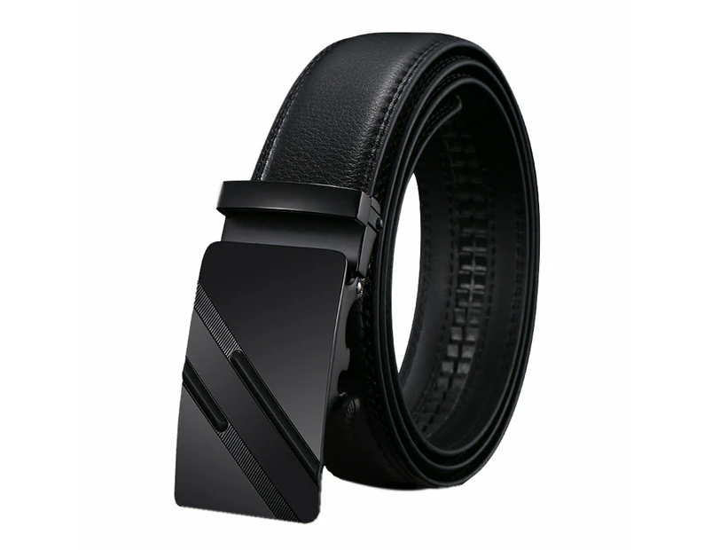 Men Luxury Leather Belt With Lock Buckle (style 03)