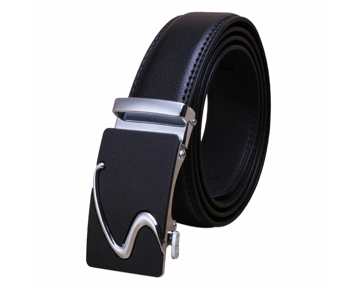 Men Luxury Leather Belt With Lock Buckle (style 02)