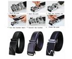 Men Luxury Leather Belt With Lock Buckle (style 03)