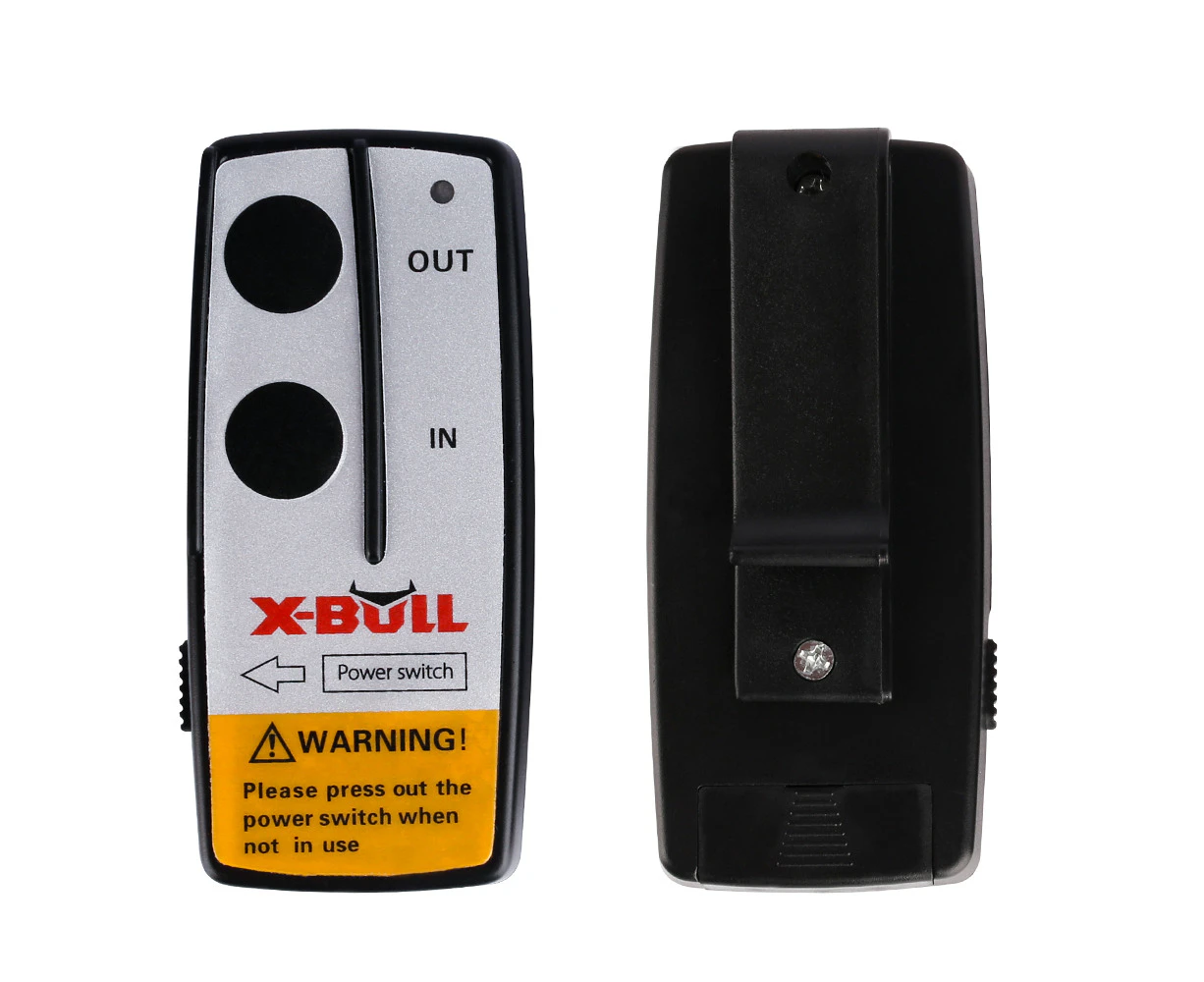 X-BULL 2x Wireless Winch Remote Control 12 Volt 150ft Handset Switch 4wd