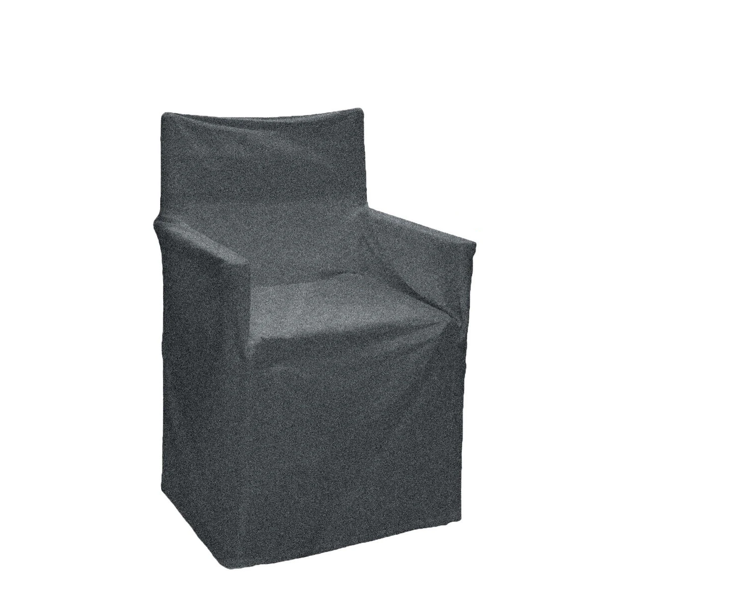 IDC Homewares Cotton Solid Director Chair Cover Charcoal