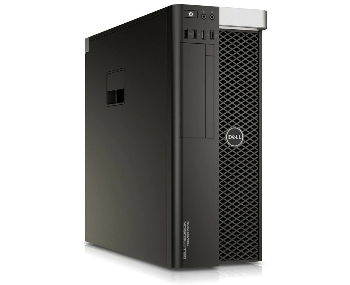 Dell 7810 24-Cores Desktop Tower Dual Xeon E5-2650v4 12-Cores 2.2GHz 32GB RAM 8GB M5000 | Refurbished - Refurbished Grade A