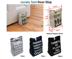 Door Stop Bag Navy Approx 0.98kg