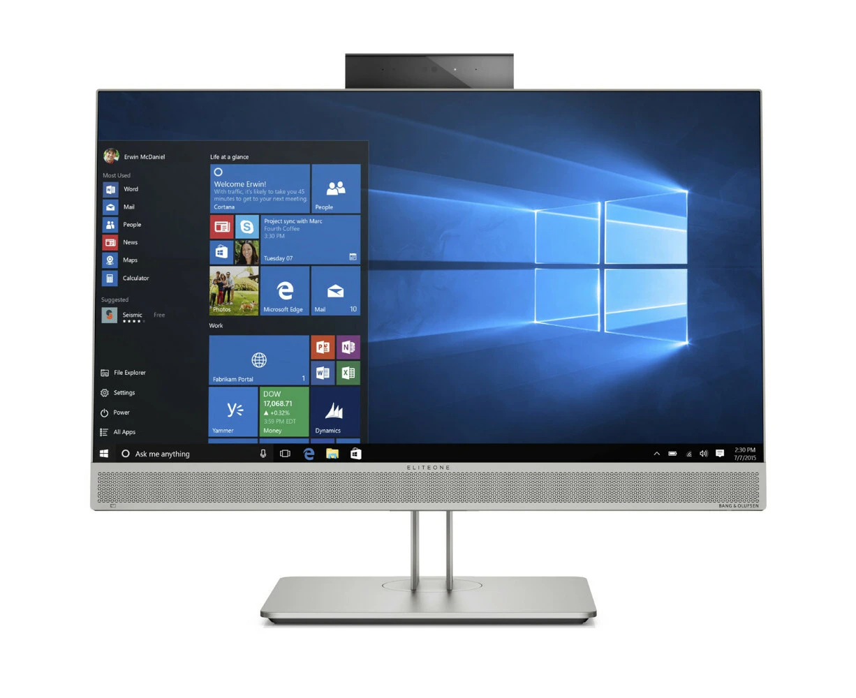 HP EliteOne 800 G4 23" All-in-One Desktop PC i5-8500 6-Core 3.0GHz 1TB 16GB RAM Windows 11 | Refurbished (Grade A) - Refurbished Grade A