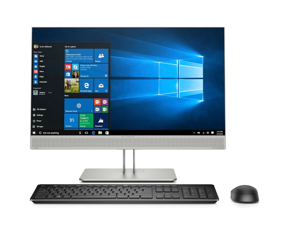 HP EliteOne 800 G5 24" All-in-One Desktop i5-9500 6-cores up to 4.4GHz 1TB 32GB RAM Windows 11 - Refurbished Grade A