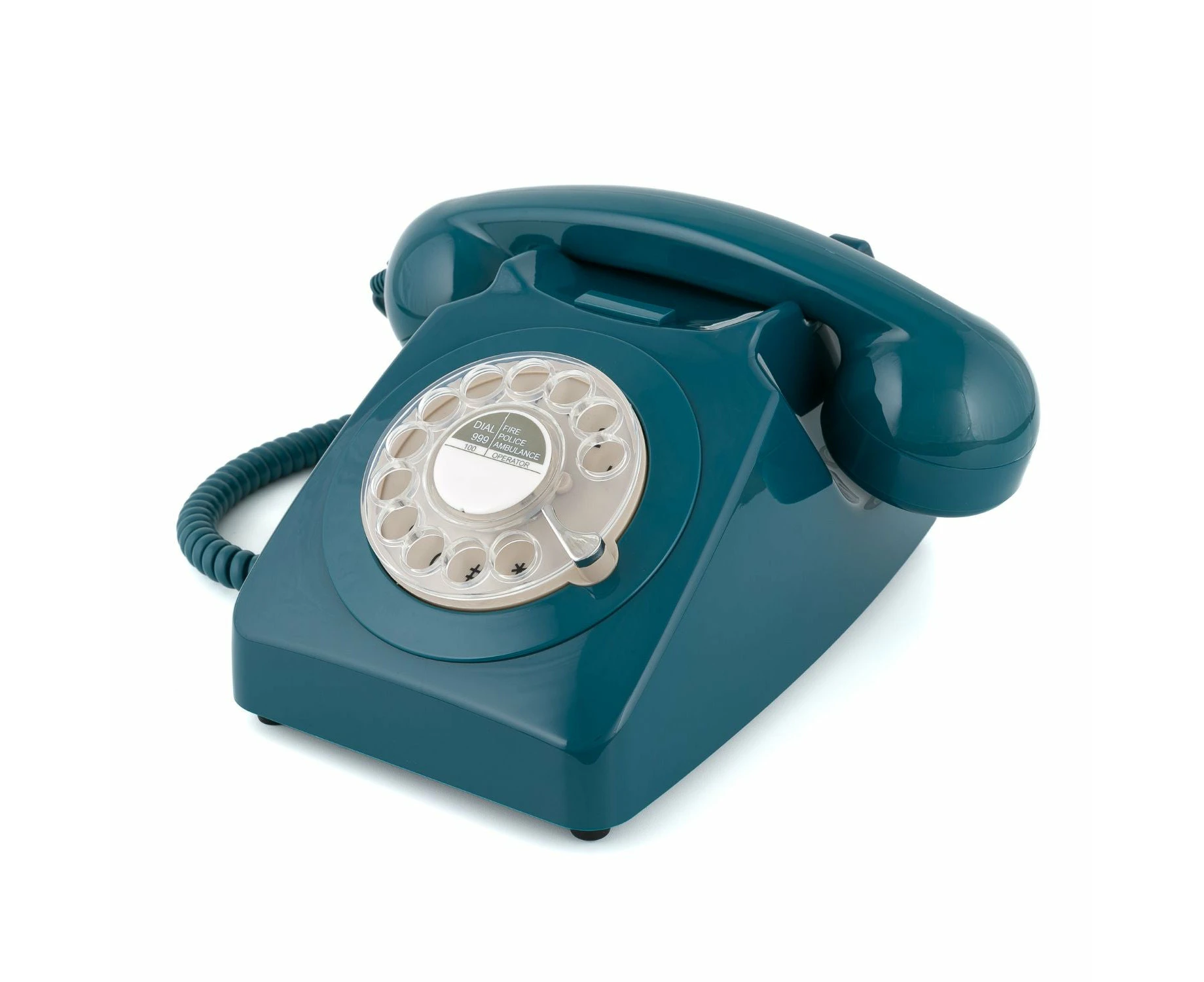 GPO Retro 746 Rotary Telephone - Azure Blue