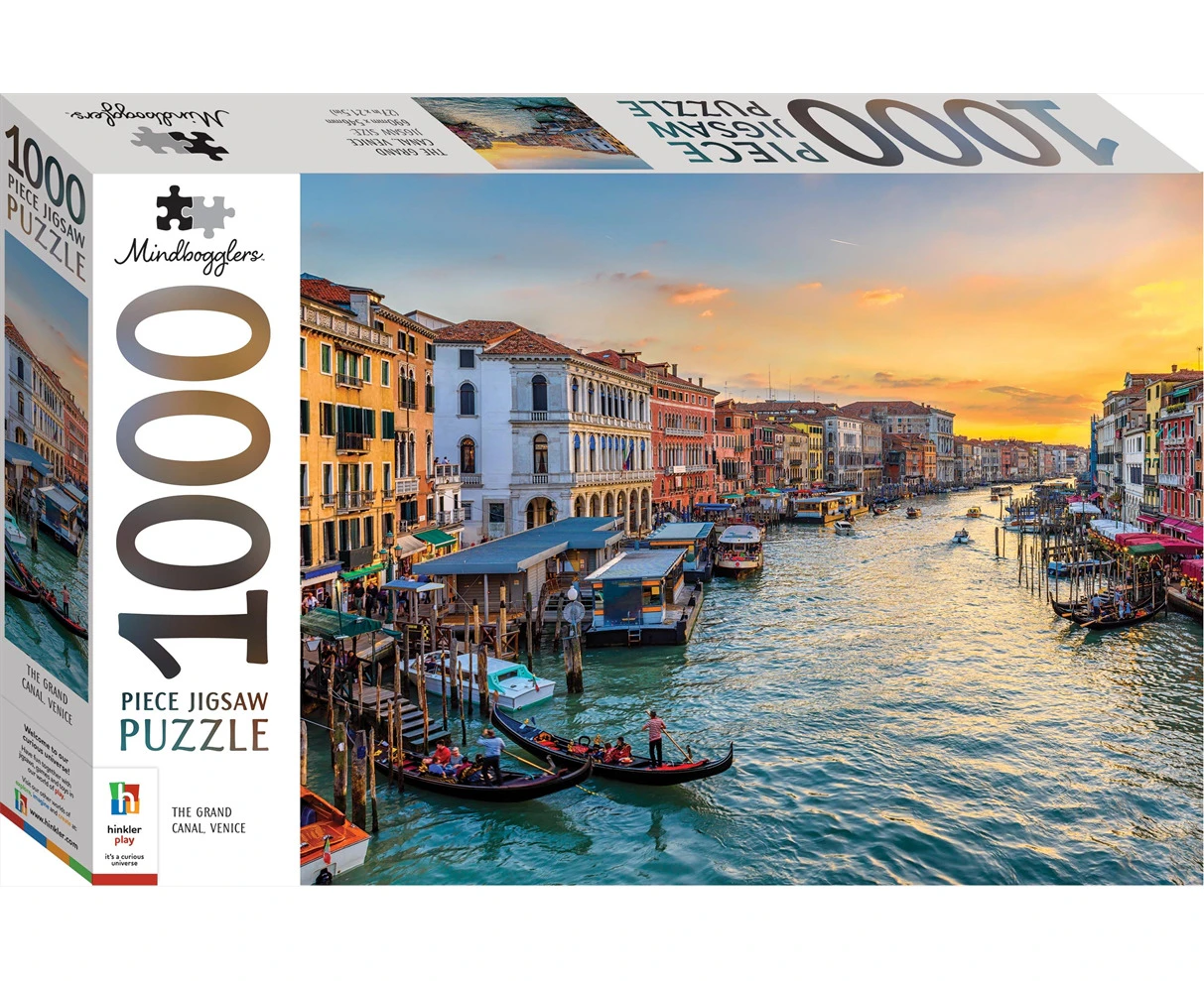 Mindbogglers 1000pc Jigsaw: The Grand Canal, Venice