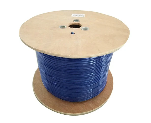 8Ware CAT6A 350m Ethernet LAN Cable Roll Bare Copper Twisted Core PVC For PC BLU