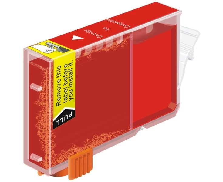 BCI-6 Red Compatible Inkjet Cartridge