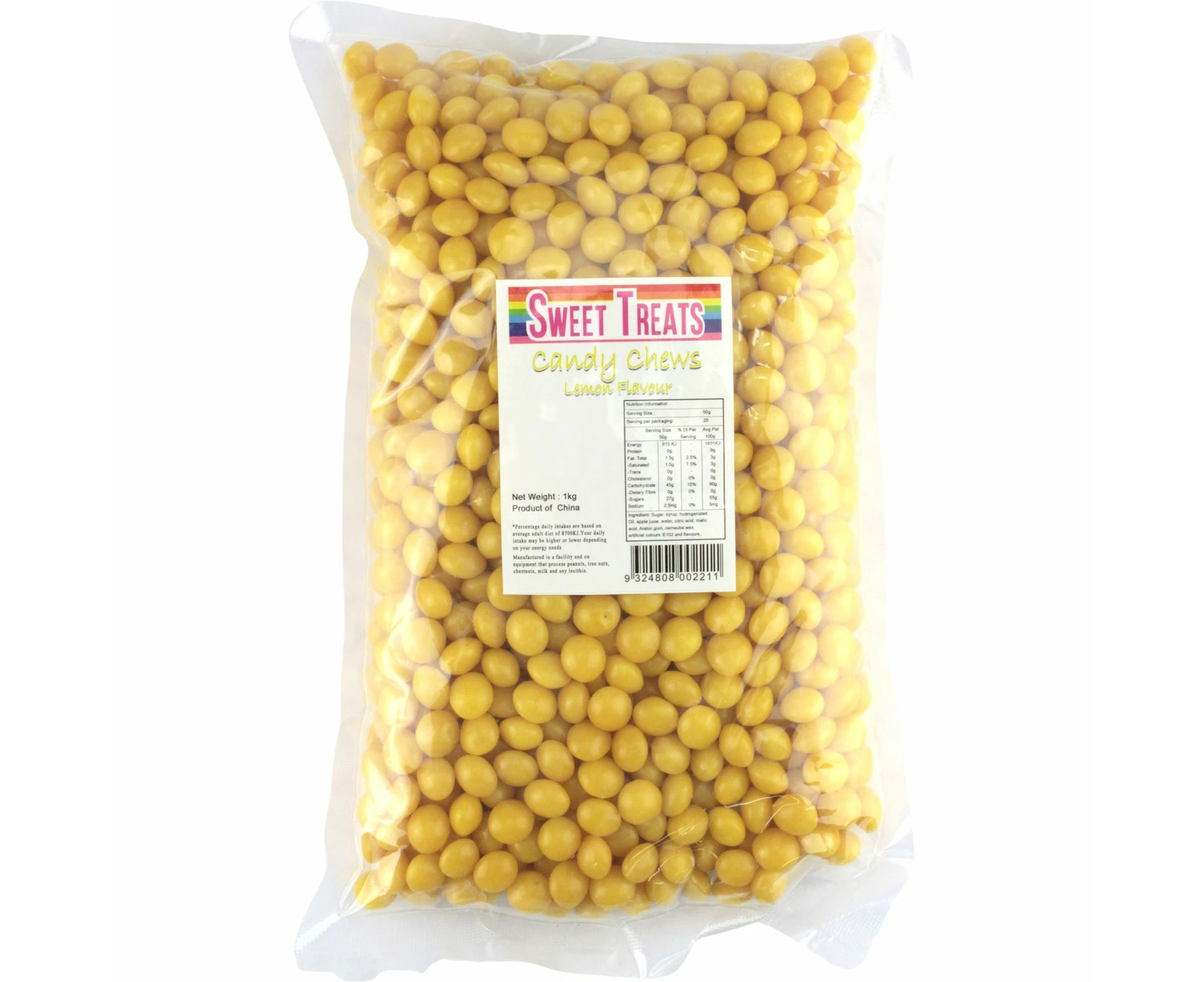 Yellow Candy Chews (1kg)