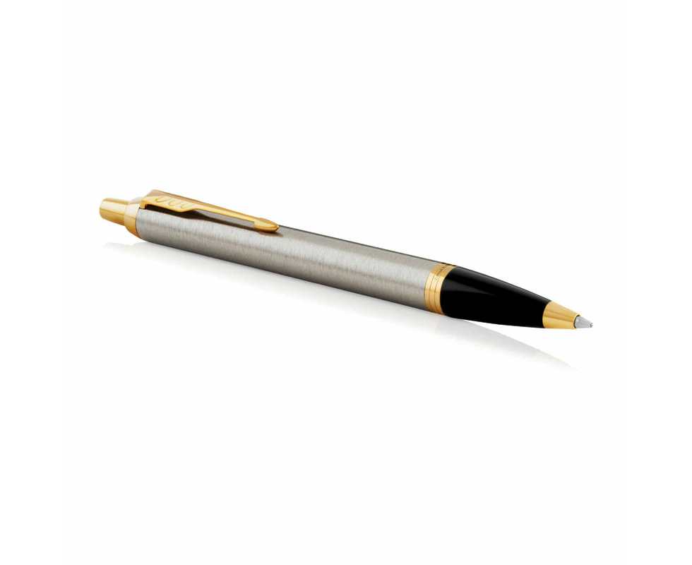 PARKER IM BrshMetal Ball Pen Med Blu