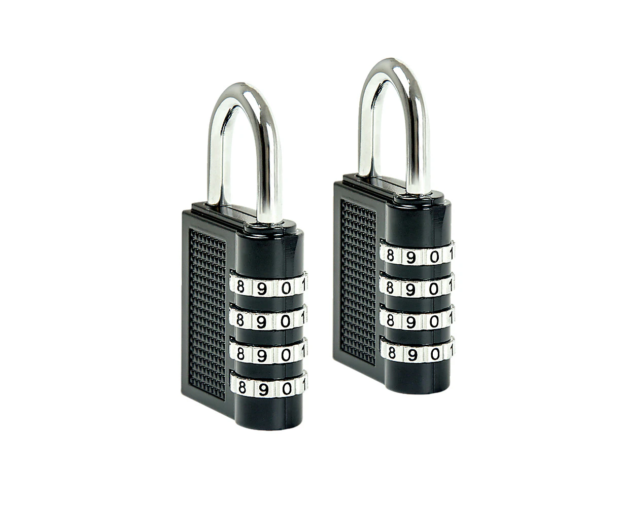 X2 Combination Padlock 4-Digit Outdoor Weatherproof Security School Lock Travel