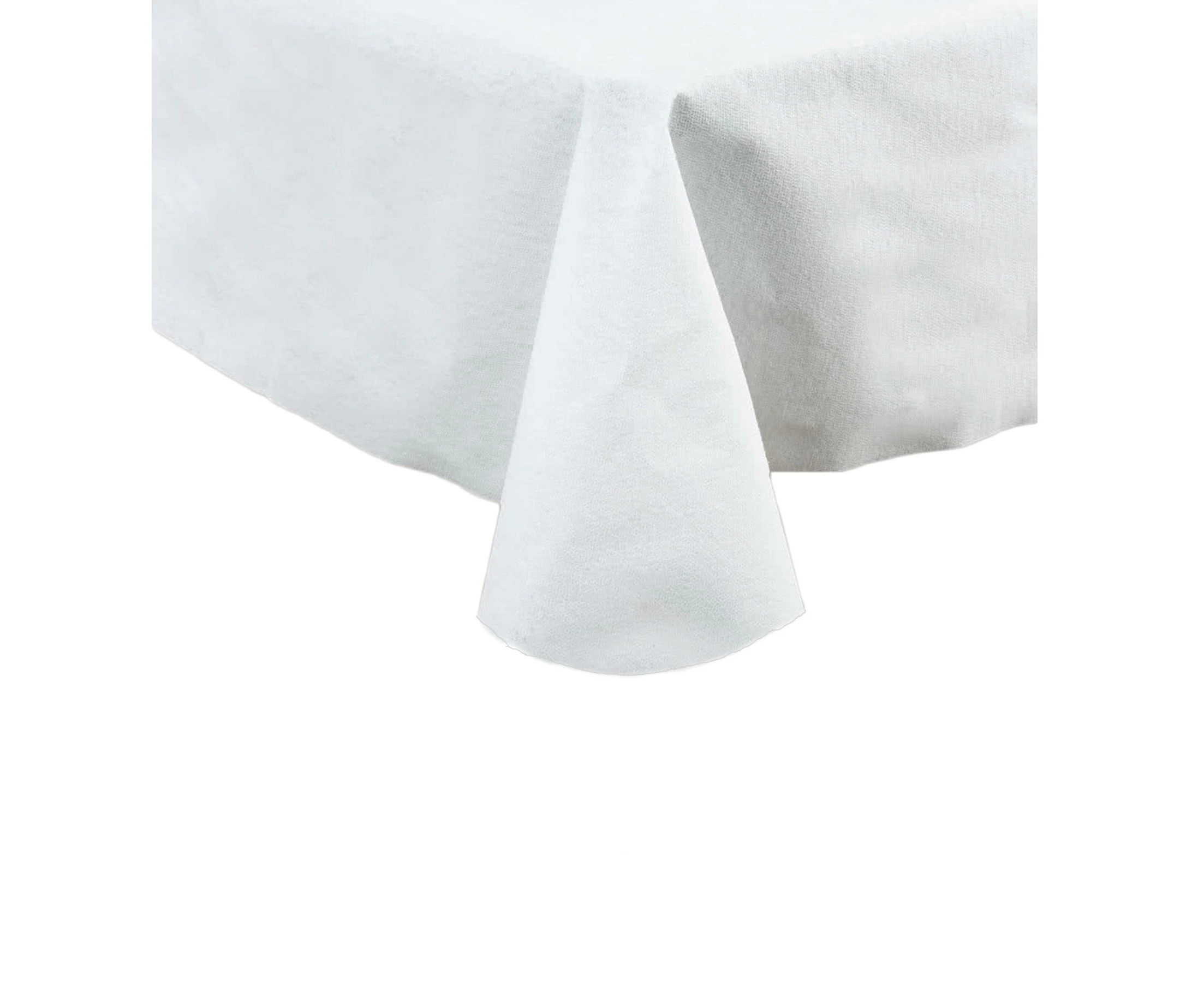 100% Cotton White Table Cloth