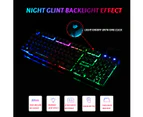 Gaming Keyboard Mouse Wired Backlit Keyboard Illuminated RGB LED PC Ergonomic