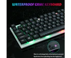 Gaming Keyboard Mouse Wired Backlit Keyboard Illuminated RGB LED PC Ergonomic