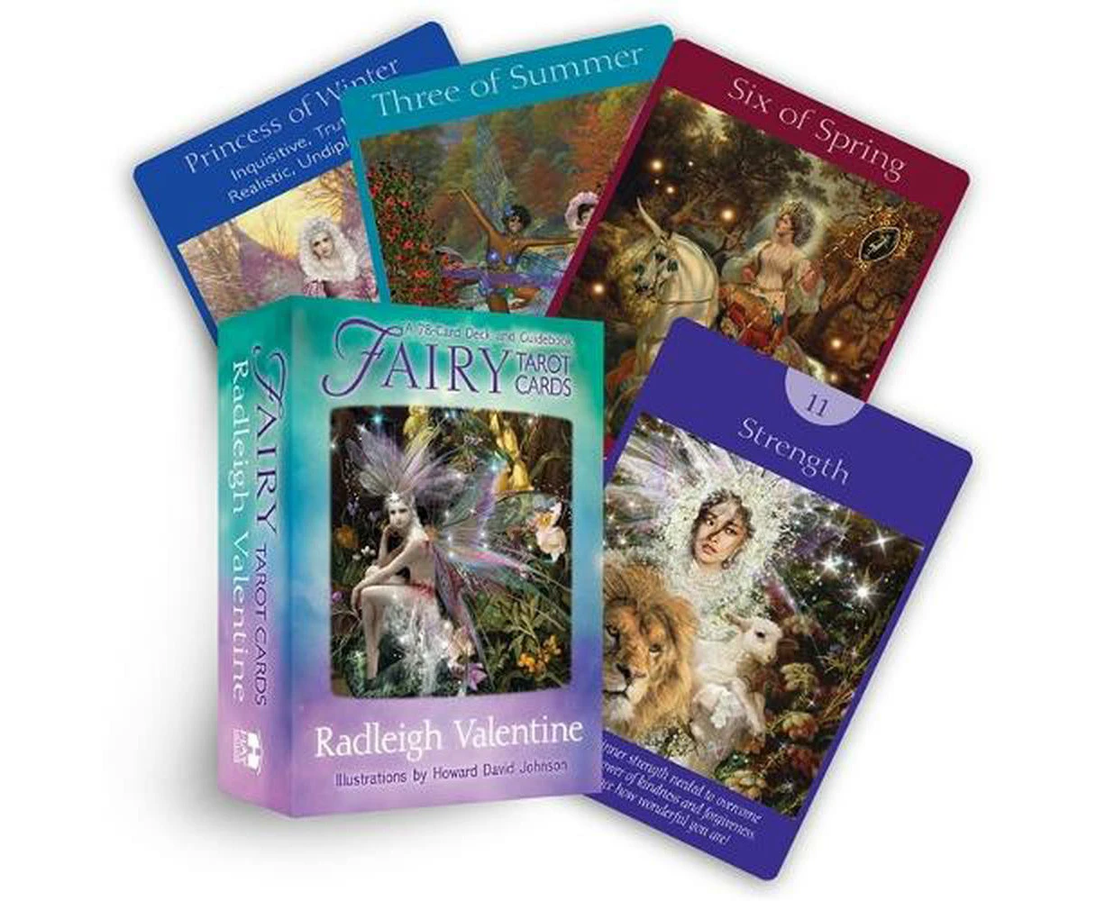 Fairy Tarot Cards: A 78-Card Deck and Guidebook