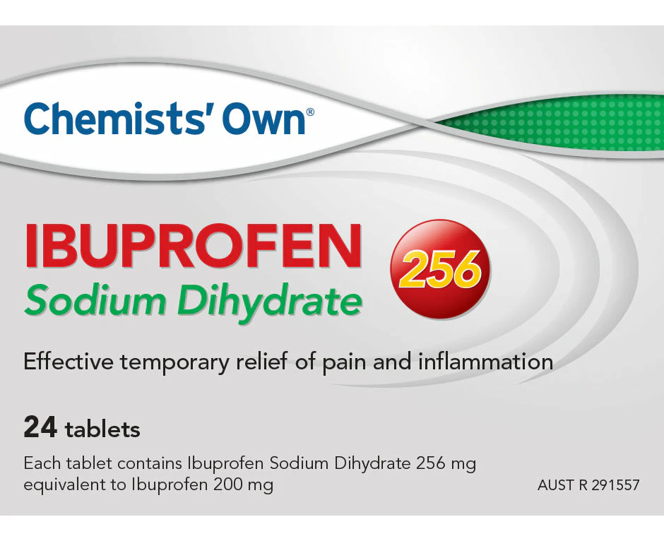 Chemists' Own Ibuvance 200mg Tablets 24 (Alternative to Nurofen Zavance)