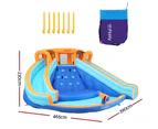 AirMyFun Kids Inflatable Pool Water Double Slide Park Jumping Castle 465X390CM