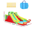 Doctor Dolphin Kids Inflatable Pool Water Slide Park Jumping Castle 575X445CM